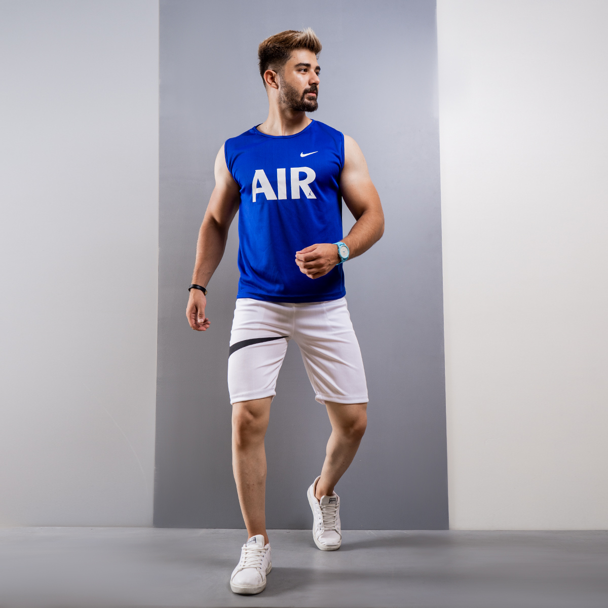 ست رکابی شلوارک Nike Air مردانه مدلMilano