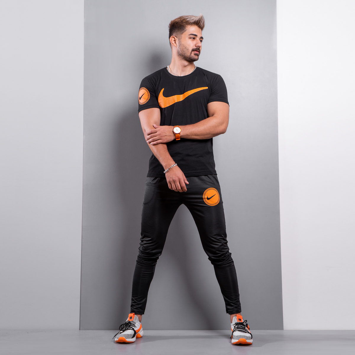 ست تیشرت شلوار Nike مردانه مدل famous