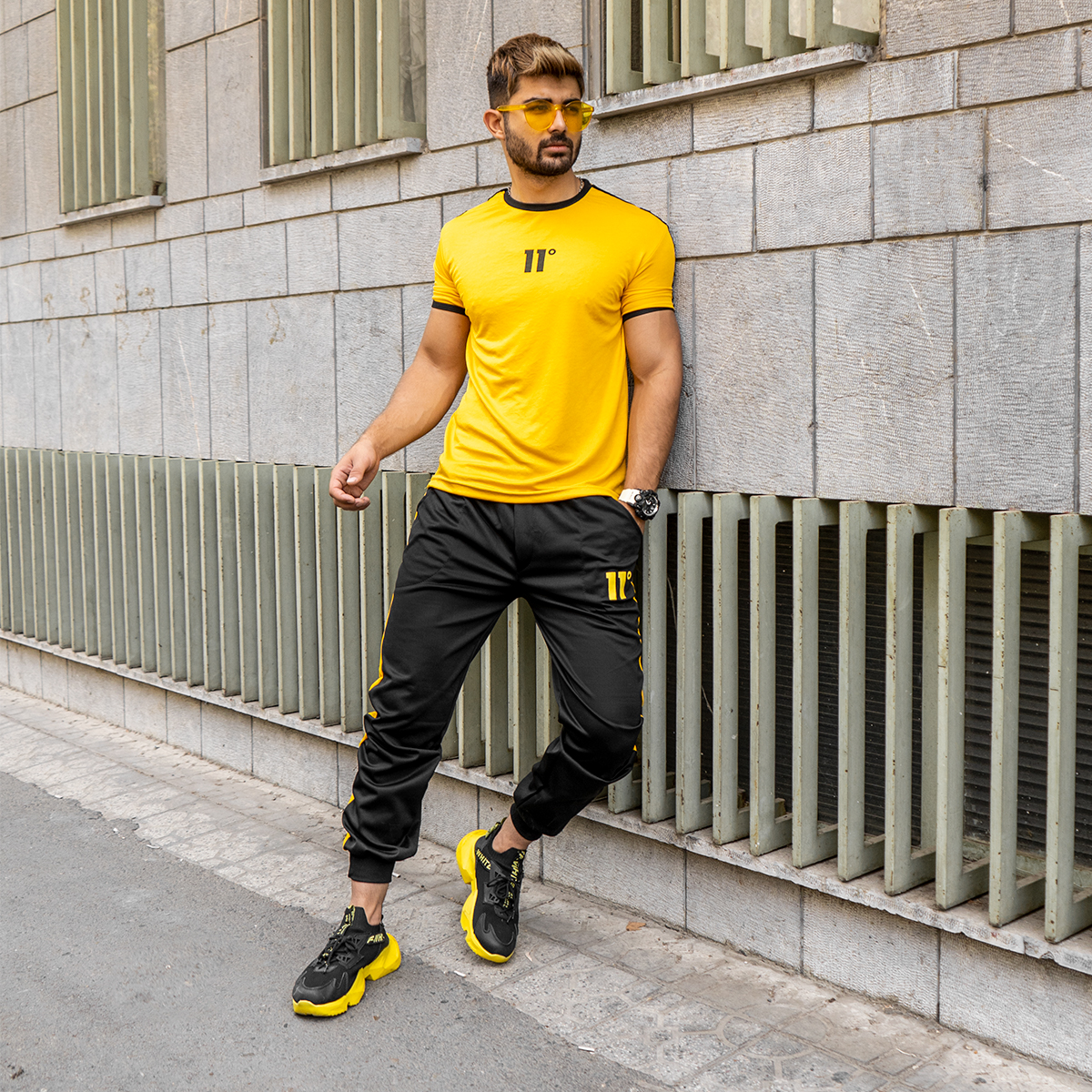 ست تیشرت شلوار 11degrees مردانه مدلFranco