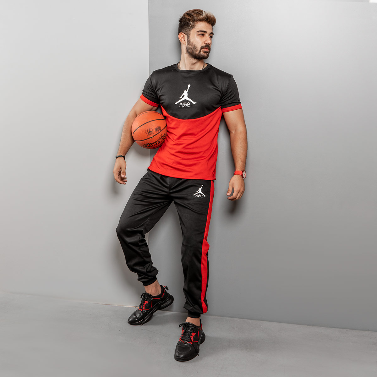 ست تیشرت شلوار جردن مردانه مدل Yarta