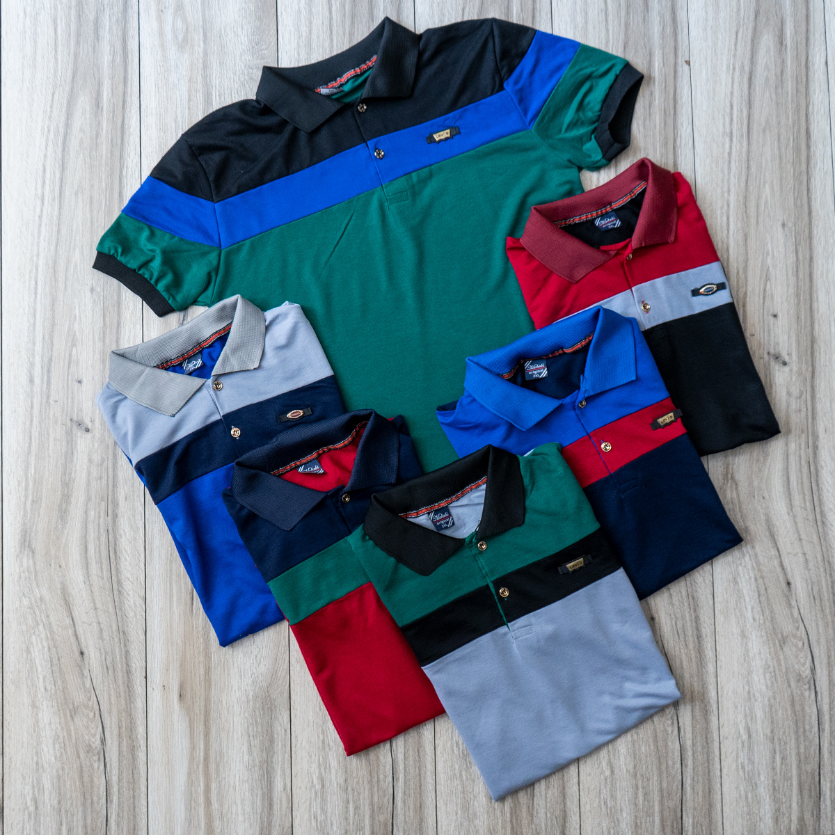 تیشرت Fashion مردانه زرشکی مشکی مدل Garland