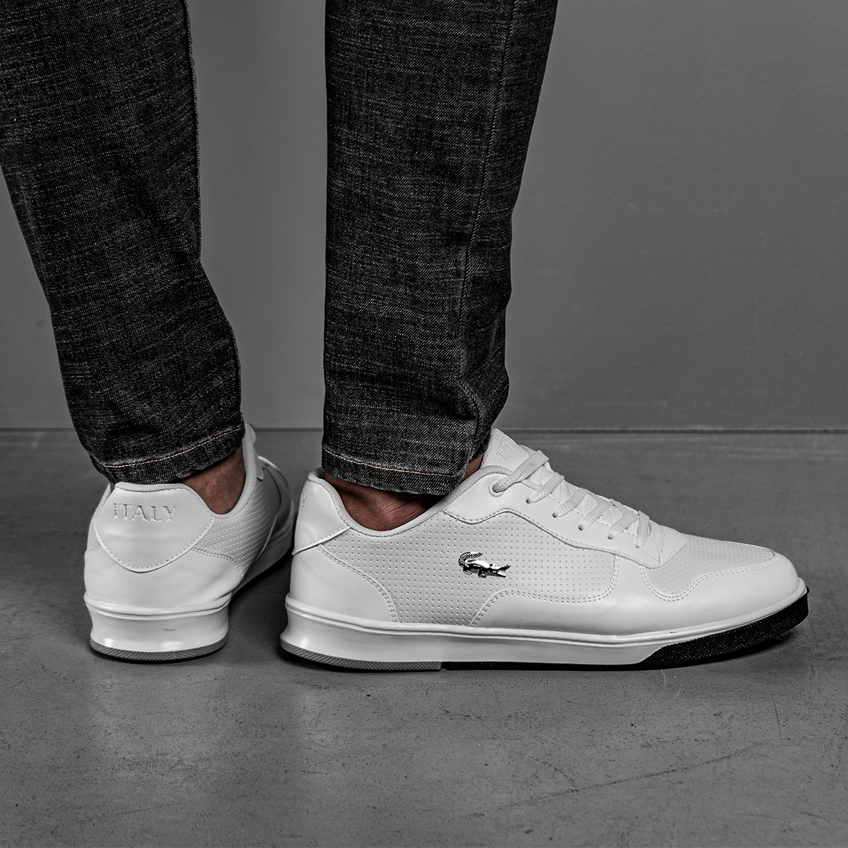 کفش Lacosteسفید مردانه مدلLakat