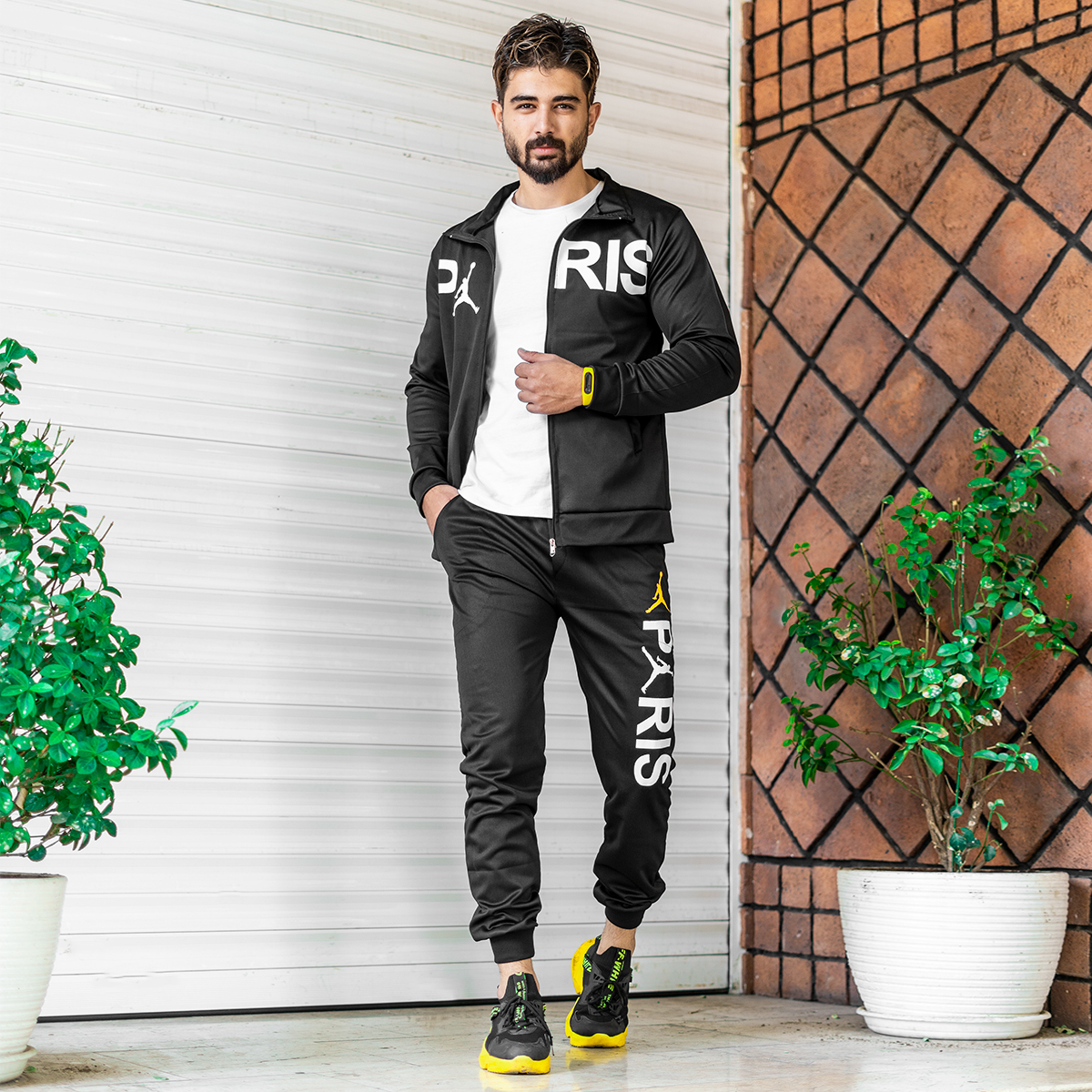 ست سوییشرت شلوار jordan parisمردانه مدل Gomez